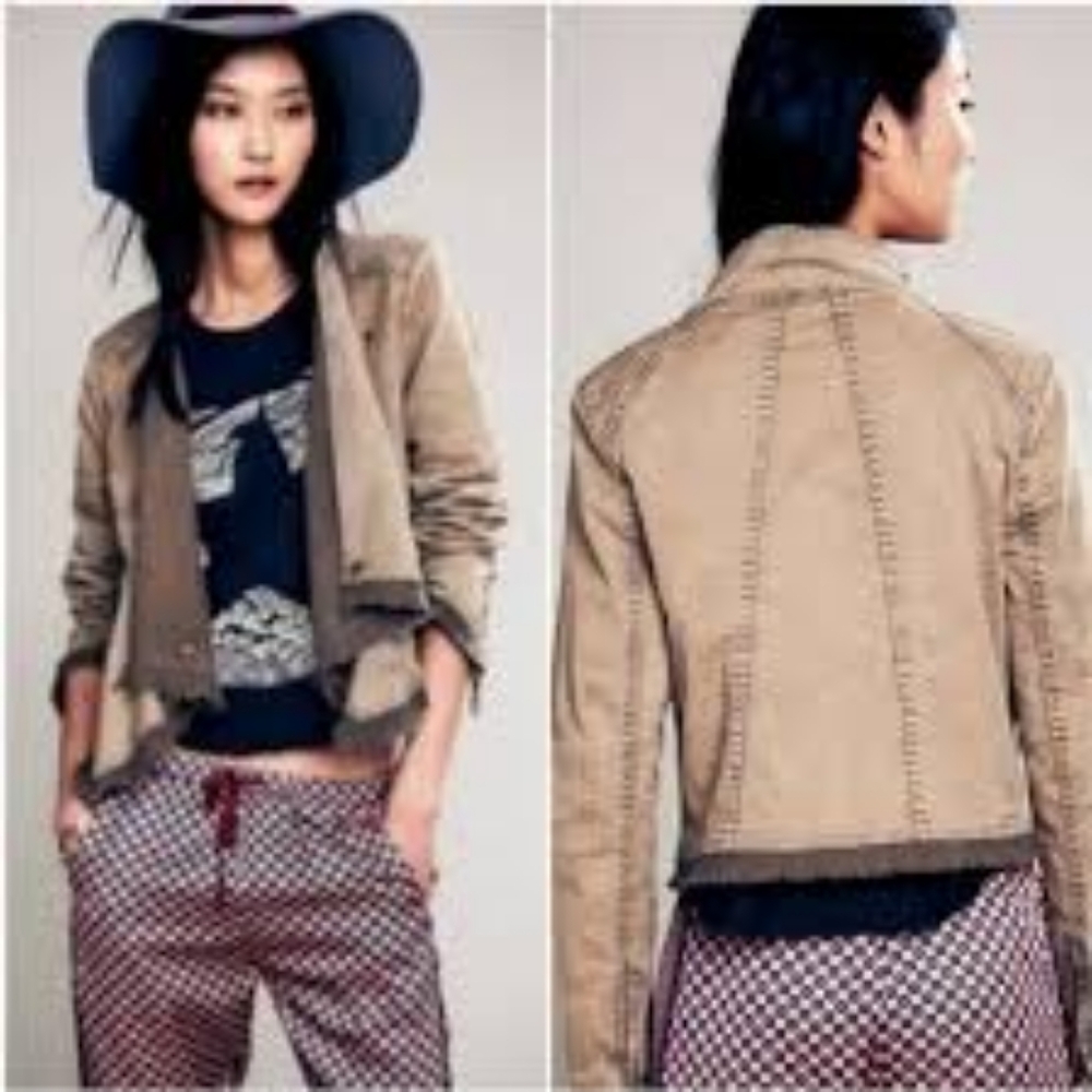 Free People Collapsing Twill Jacket
